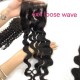 Human hair 4x4 Free Part Closure Loose Wave/ Curly Wave /Deep Wave/ Straight/ Body Wave Lace Closure  X01