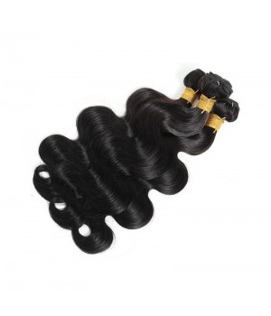 No Chemical processed Brazilian Body Wave Human Hair 3 Bundle Deals / 4 Bundle Deals