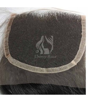 Virgin Human Hair Brazilian Body Wave Lace Closure 4x4 Free Part