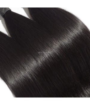 Factory Wholesale Price Virgin Brazilian Hair  Straight  3 Bundle Deals / 4 Bundle Deals